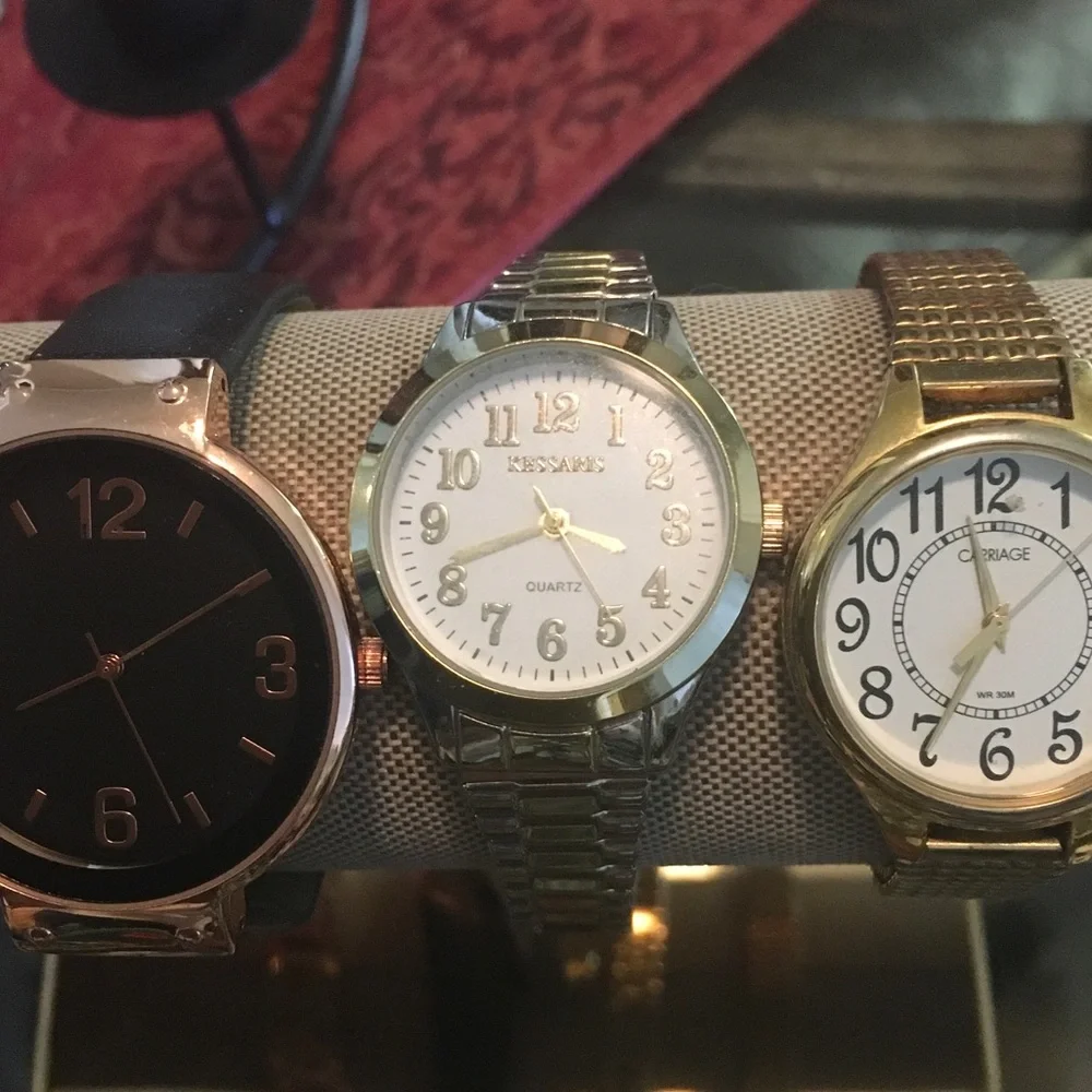 Mixed Women's Watch Lot - Silver, Black, Gold, Rose Gold